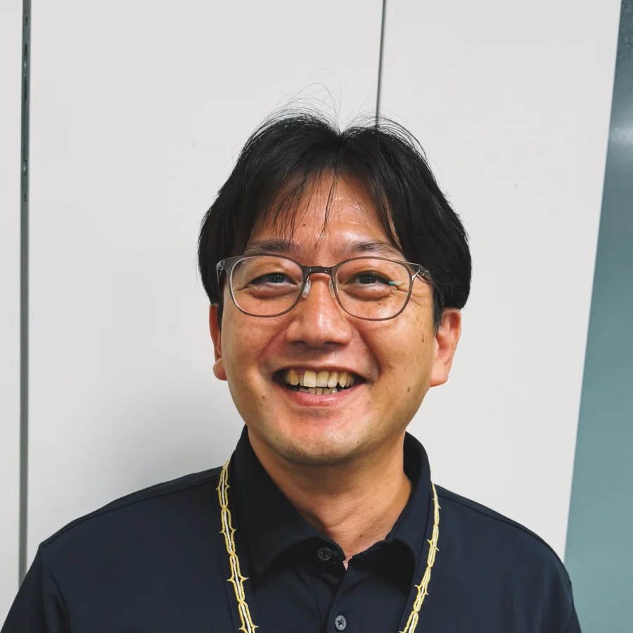 笑顔の横井彰隊員